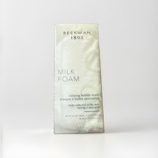 Beekman 1802 Milk Foam 1.69 fl. oz. Face Mask Calming Bubble Fragrance Free NEW