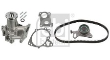 Image of Febi Bilstein 173160 Water Pump & Timing Belt Kit Fits Hyundai Kia Mitsubishi