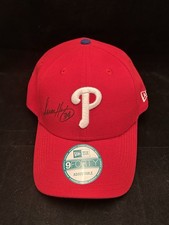 Aaron Harang Autographed Signed Phillies Hat Cap MLB Hologram COA