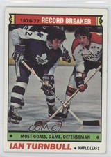 1977-78 Topps Record Breaker Ian Turnbull #215 1s7