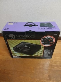 Neo Geo CD System Top Loading Model home game console SNK 1994 CD-LOM hobby