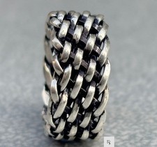 Oxide Celtic Braided Chain 925 Sterling Silve...