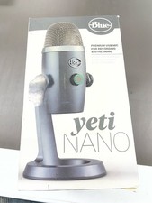 Blue Yeti Nano Premium USB Microphone Shadow Gray 