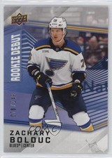 2024-25 Upper Deck UD Rookie Debut Blue 78/249 Zachary Bolduc #16 1os2
