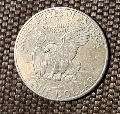 1972 Silver Liberty Dollar Eisenhower Flying American Eagle D Mint