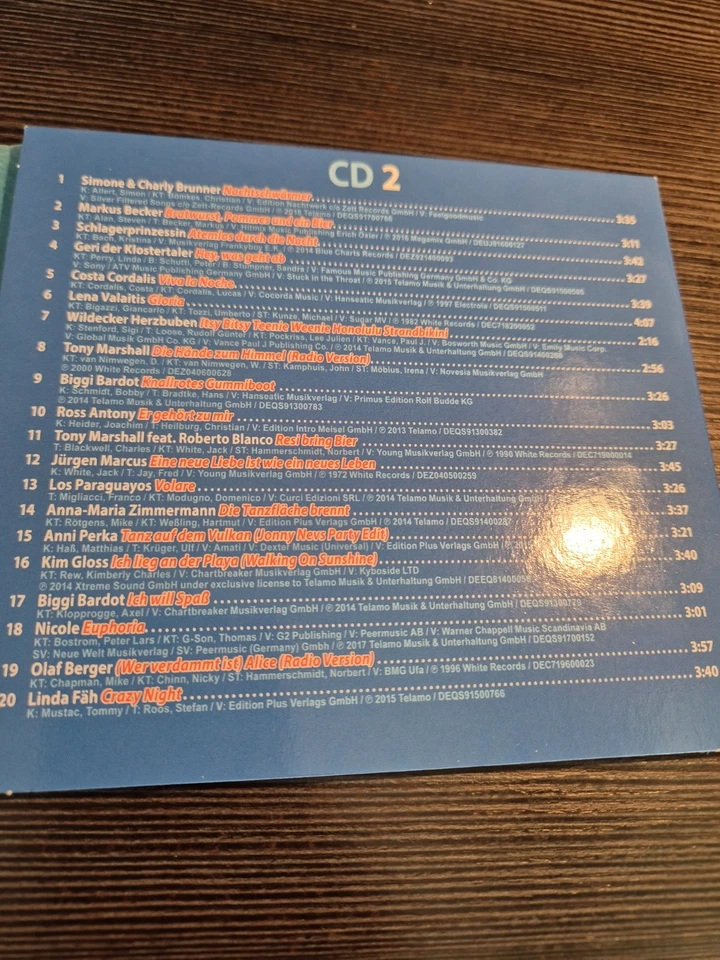 Pool & Grill Schlager Party |  3 CD's, 60 Songs  | Sehr guter Zustand - Bild 3 von 4