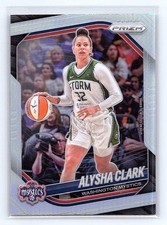 Alysha Clark 2025 Panini Prizm WNBA #129 Silver Prizms