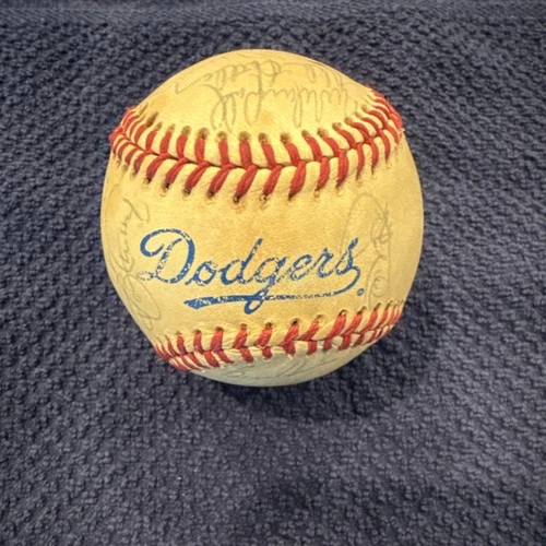 Los Angeles Dodgers Autographed Original Baseball Signed Ball