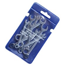 Set of 10 Combination Wrenches Made of Chrome Vanadium, Wrench Wrench Repair