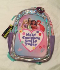 Disney Princess Light Up 17  Backpack New