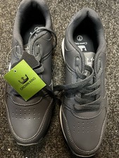 Tagged Crown King Grey Trainers Size 7 Lace Up 