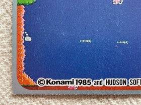 Pooyan 1985 Menko Mini Card 268 Family Computer Amada Nintendo Game Japan