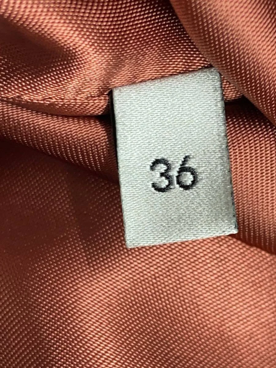 GUCCI Cappotto Imbottito Maniche Staccabili Ecopelliccia Nylon Nero Taglia 36 #EF AAA