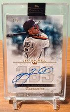 JEFF BAGWELL 2018 TOPPS LUMINARIES HOME RUN KINGS BLUE AUTO 2/5 AUTOGRAPH ASTROS