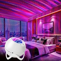 Sternenhimmel Projektor Galaxie Bluetooth Fernbedienung 360 Grad Panorama Neu O