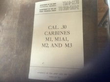 Manuale Carabina M1 1953