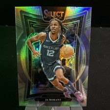 JA MORANT 2024-25 SELECT BASKETBALL CONCOURSE SILVER PRIZM GRIZZLIES