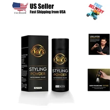 Professional Styling Powder | Natural Look & Strong Hold Mens Powder | Easy t...