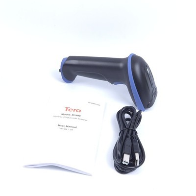 Tera 1D/2D QR Wireless Wired Barcode Scanner Compact Plug Model D5100 