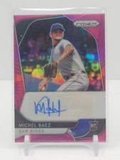 MICHEL BAEZ 2020 PRIZM MEGA BOX PINK PRIZM ROOKIE AUTO! RC! #04/50!