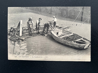 CPA LE TREPORT Le Scaphandrier N° 196