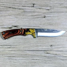 Appalachian Trail 3.5 inch Bowie Knife - Fixed Blade Wood Handle