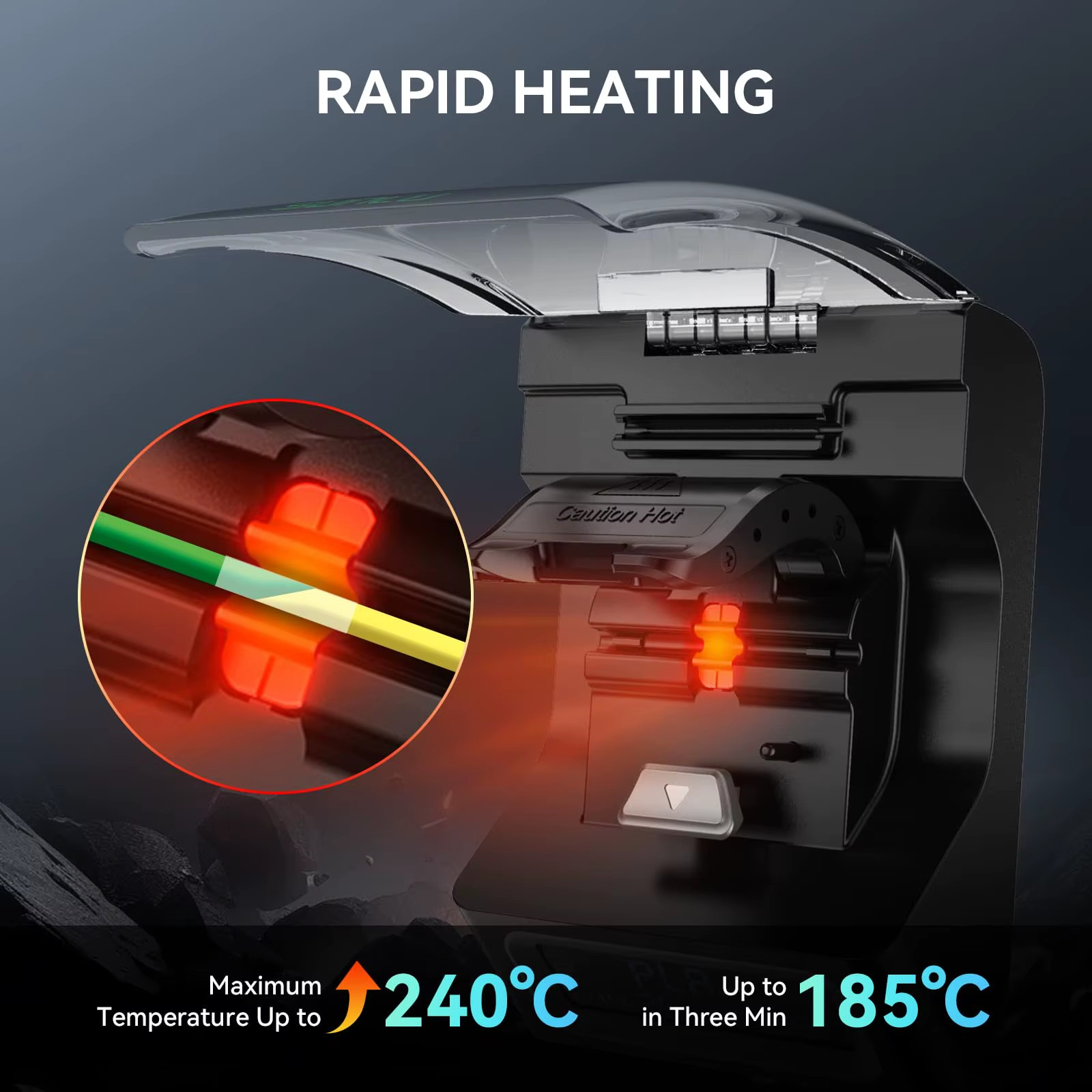 Filament Connector 1.75Mm Filament Fast Welding for Pla/Petg/Tpu/Abs/Pa/Nylon 20