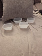 Tupperware Eiskristall Gefrier-Behälter weiß-170 ml Dose OHNE DECKEL