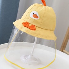 Cartoon Kids Dust Proof Sun Hat For Baby Children On Trips Shopping School