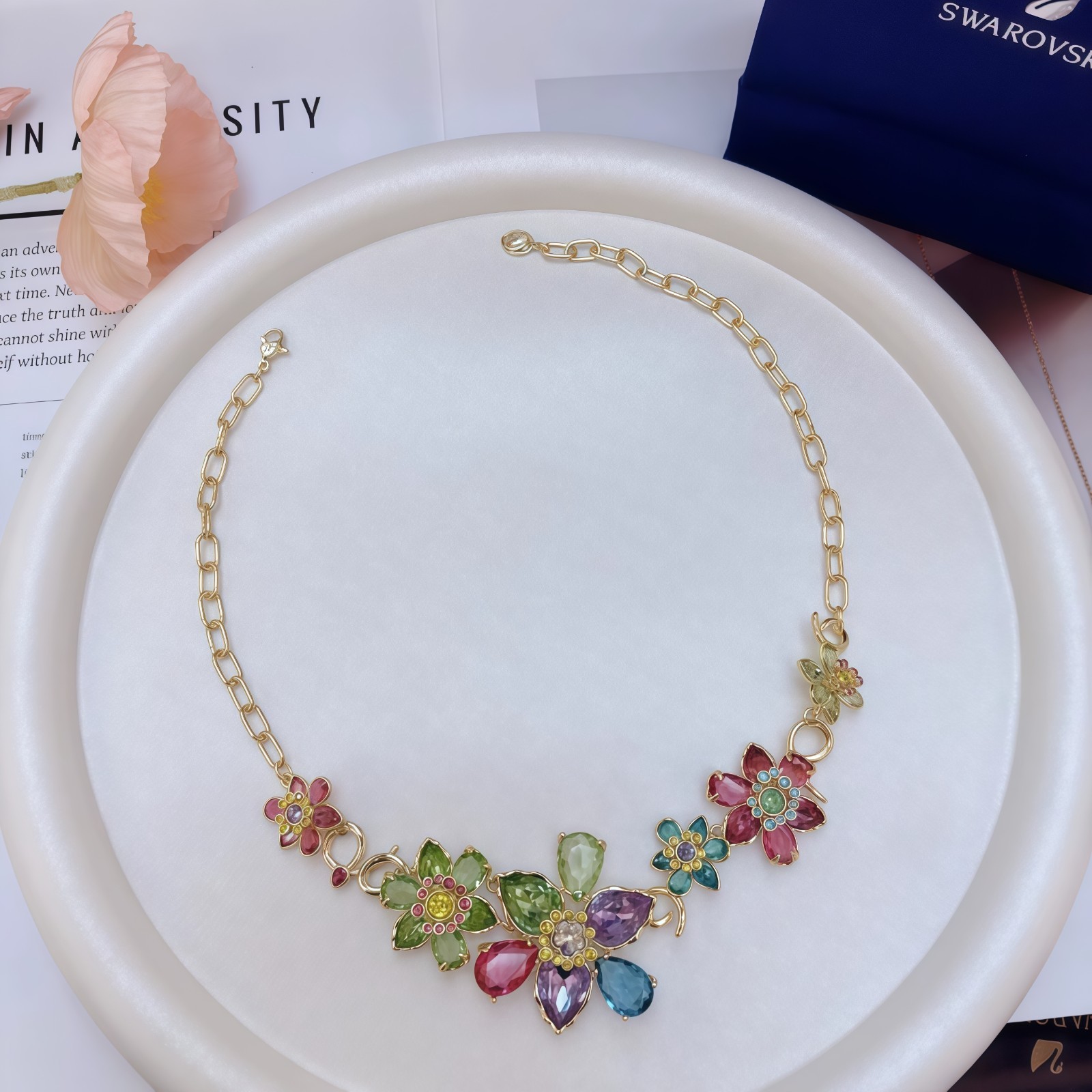 Swarovski IDYLLIA Blossom Women's Necklace