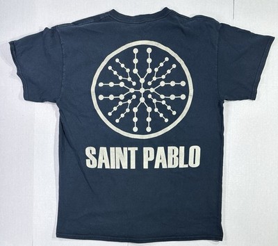Saint Pablo Tour Inspired T-Shirt Black Graphic Tee Gildan Heavy Cotton Size L
