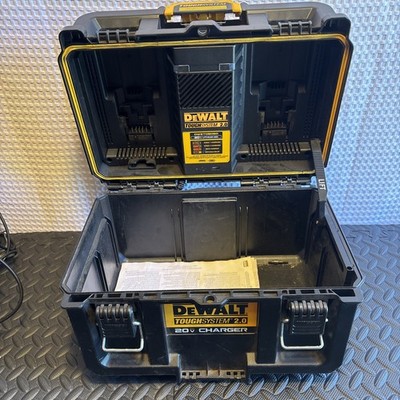 DeWALT DWST08050 Toughsystem 2.0 Dual Port Charger Box 20V  Read