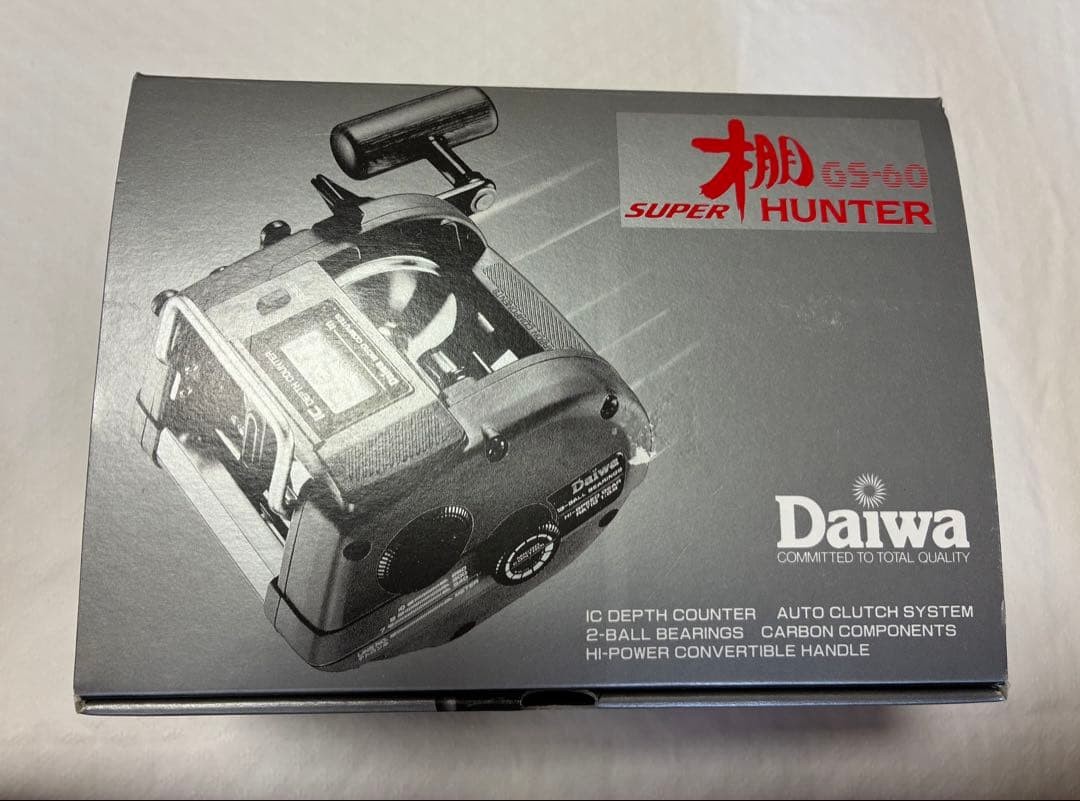 Daiwa Super Tana Hunter GS-60 Reel w/ Manual