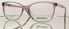 Original JUICY COUTURE JU 250 2T2 Eyeglasses CRYSTAL MAUVE New Plastic 53-16-140
