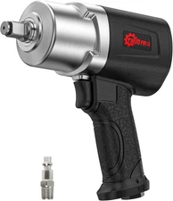Air Impact Wrench 1/2" - 1/2 Inch Impact Gun 1/2 Drive, 1500Ft-lbs, 8000RPM High
