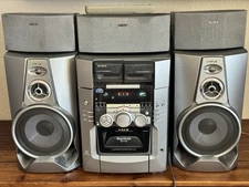 Sony HCD-M300AV Stereo System w/ Speakers 220W Surround Sound & Remote Bundle