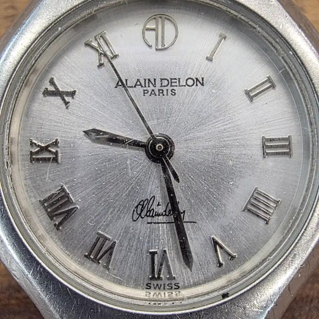 Alain Delon Paris Vintage Rare Women's Watch Swiss Quartz