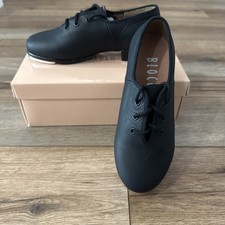 NEW Bloch Jazztap Girls Shoes Dance Jazz BLACK Kids Child s Size 11 S0301G