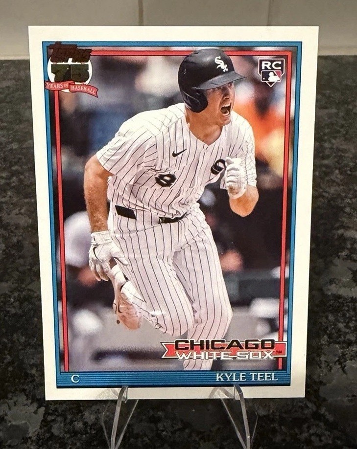 2026 Topps Series 1 1991 Topps Kyle Teel Rookie #T91-91 White Sox