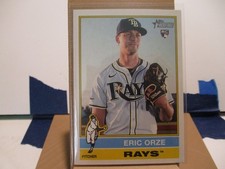 2025 Topps Heritage High Number Base Eric Orze RC