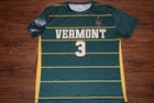 Vermont Catamounts Game Worn #3 Green Soccer Jersey Men's XL