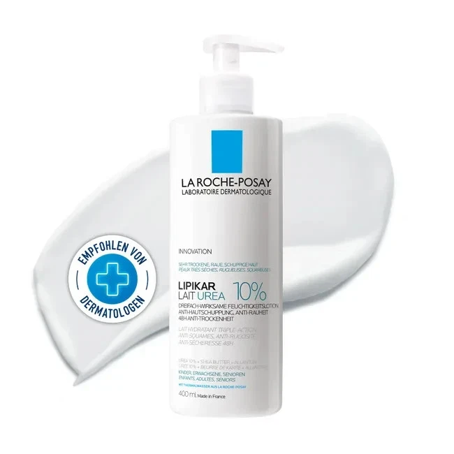 La Roche Posay Lipikar Lait Urea 10 %, 400ml, PZN 18783899