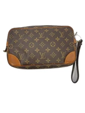 LOUIS VUITTON Marly Dragonne GM Monogram Canvas BRW PVC Brown
