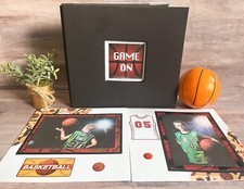 Basketball Scrapbook Photo Album, Premade Basketball Album, Sports Scrapbook
