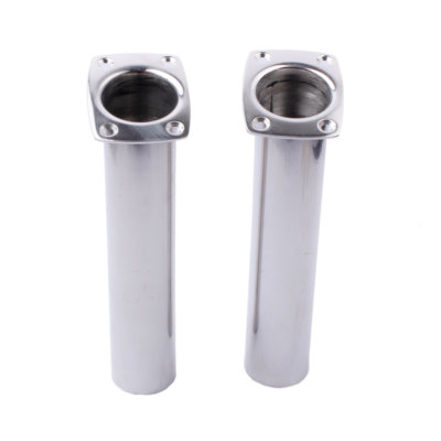 2X Boat Fishing Rod Holder Stainless Steel 90 Degree Flush Mount Kayak/Truck  RV | eBay