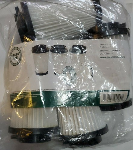 Green Label 4 Filters to fit Dirt Devil F2 HEPA 3SFA11500X NEW GLF2.4 - Bild 3 von 5