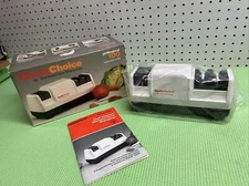 Chefs Choice Diamond Hone Professional Knife Sharpener Model 100 w/ Box Tested