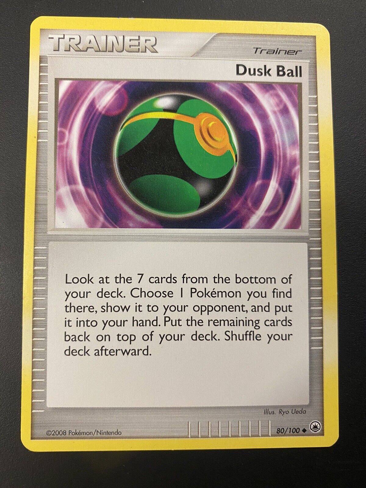2008 Dusk Ball 80/100 Non-Holo Majestic Dawn Pokemon Card ~ LP