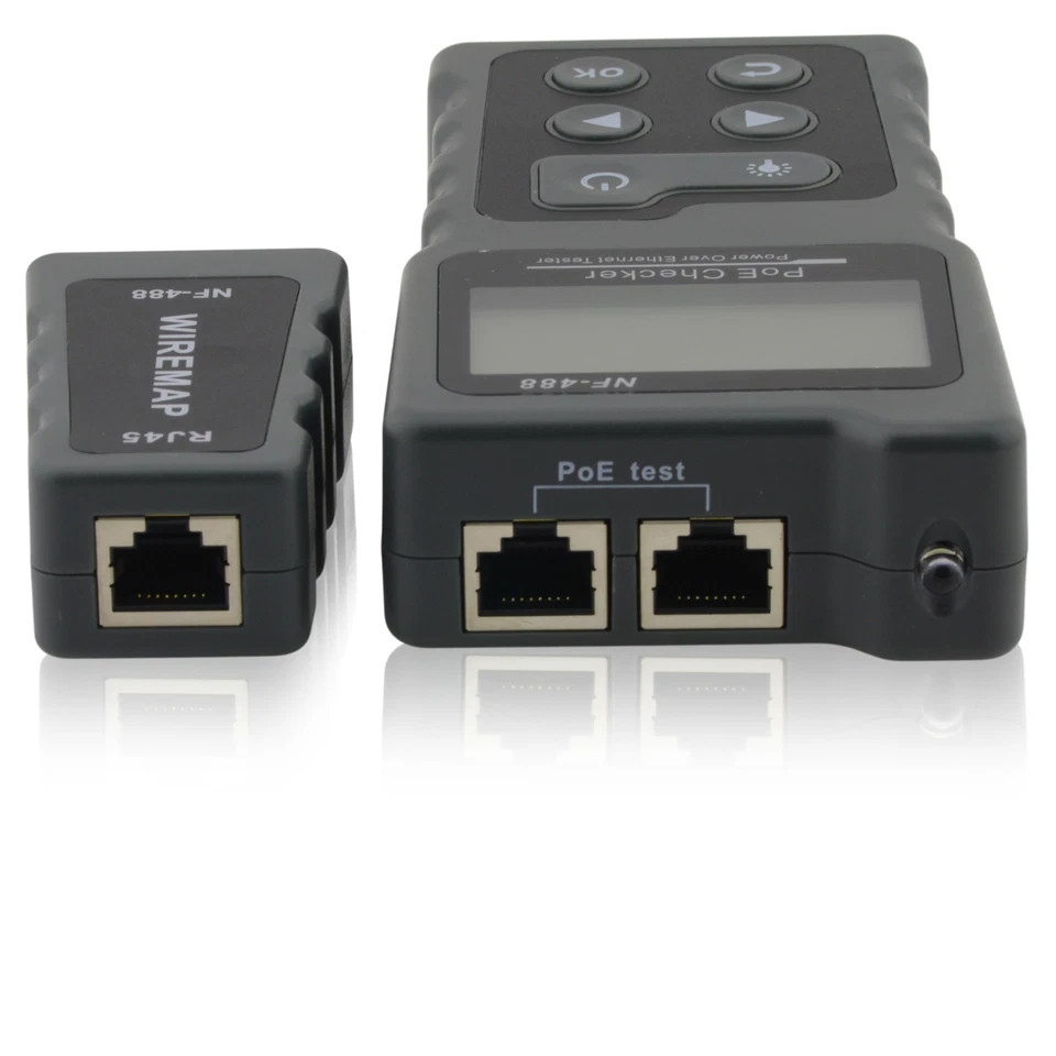 Netzwerktester Power of Eternet Inline-PoE-Spannungs-/Stromtester Kabeltester - Bild 2 von 4