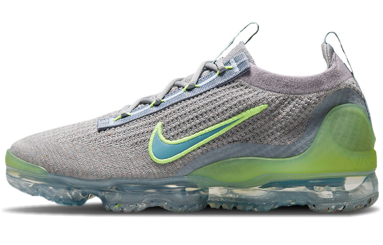 Nike Air VaporMax Flyknit 2021 Gray Light Liquid Lime DH4084003